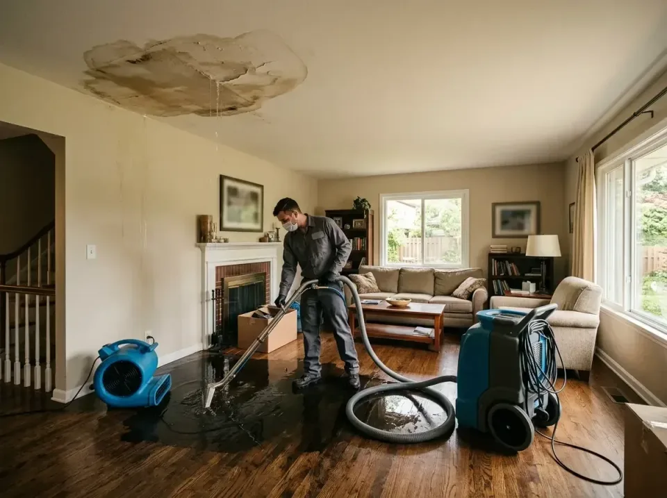attic-pipe-burst-ceiling-drip-008 — frequently asked questions, Water Damage Restoration & Carpet Care in Charleston, AR